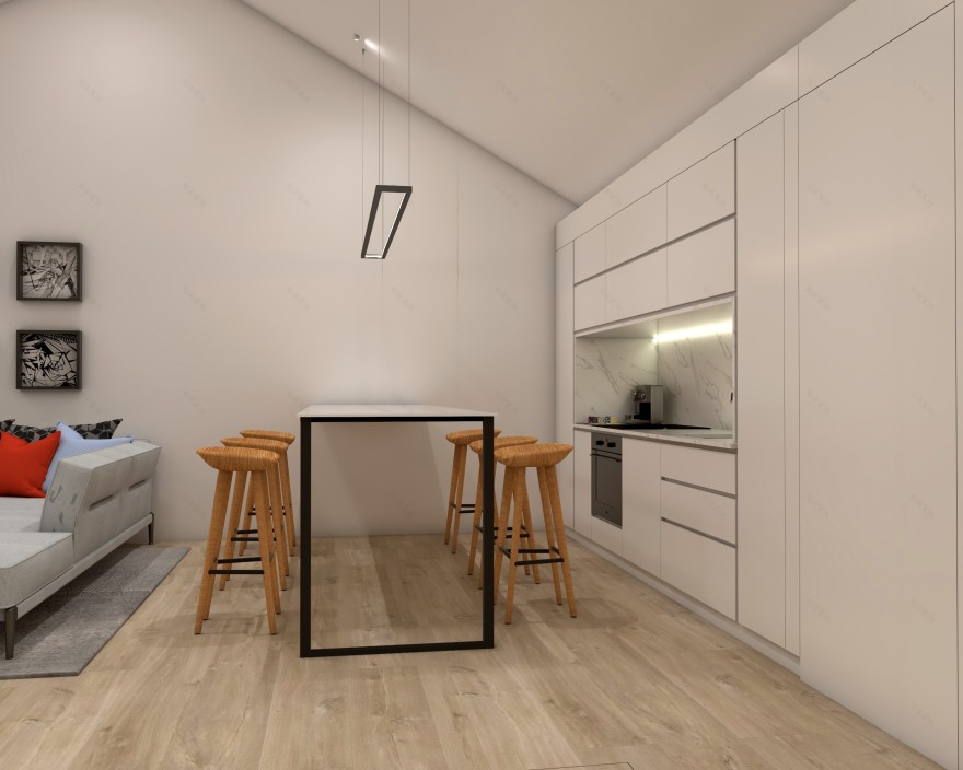 简约海景公寓,精致设计展现极简之美-6