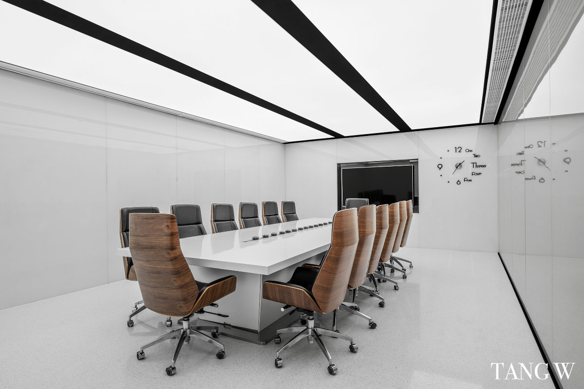 杭州禾赛光电现代展厅办公空间设计-13