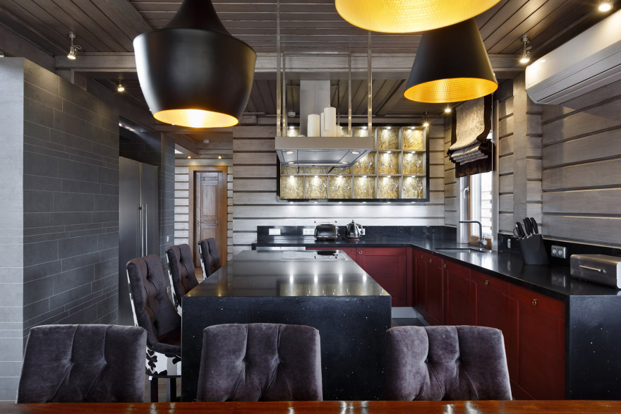 雪域风情 | Courchevel 风格木屋设计-9