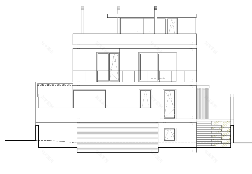 地形与美景完美融合的葡萄牙别墅设计-5