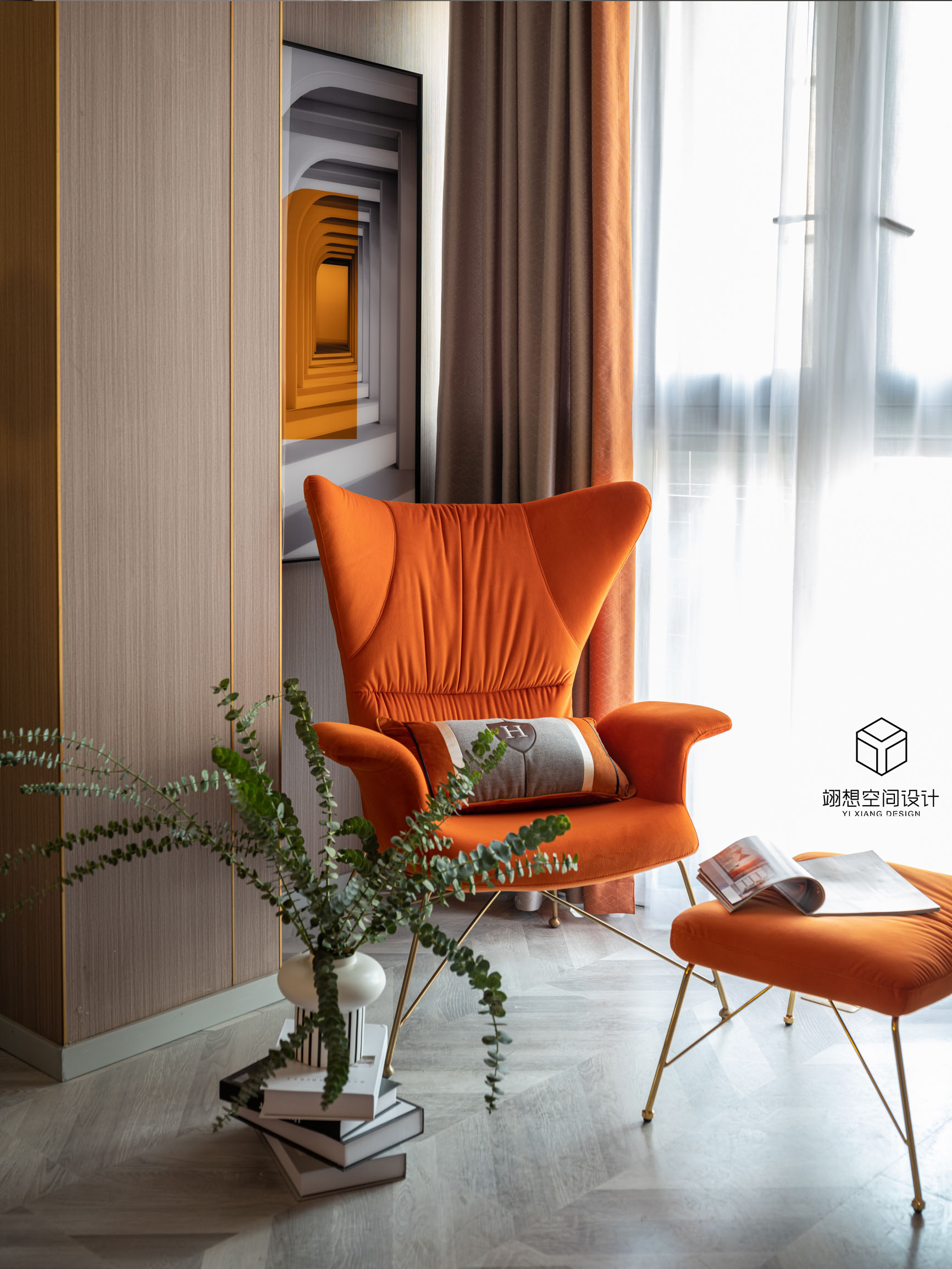 武汉爱乐之“橙”居家设计丨中国武汉-18