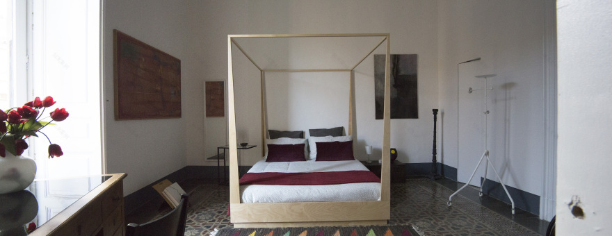 Catania 历史中心木质设计 B&B Trìcora-10