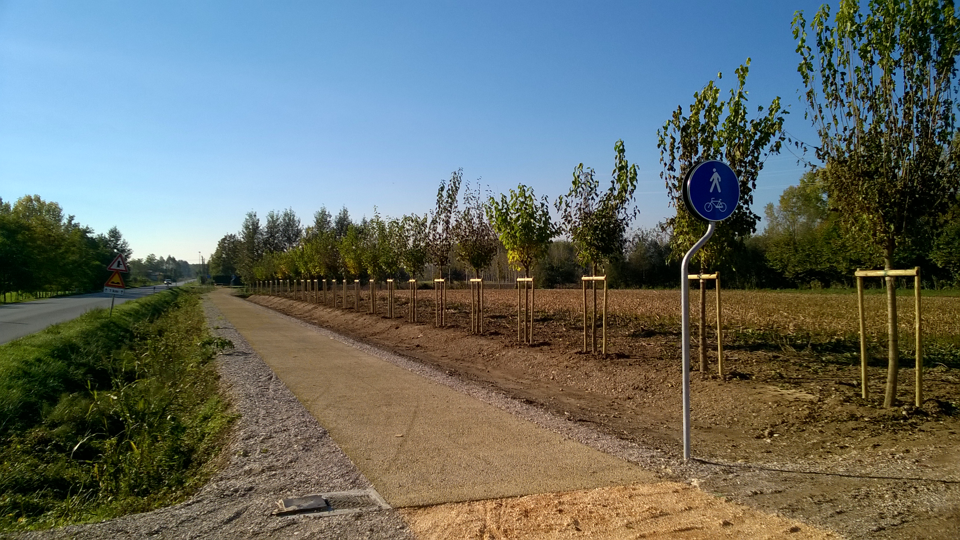 PROGETTO PERCORSO CICLO PEDONALE Lungh: 2.00 Km-2