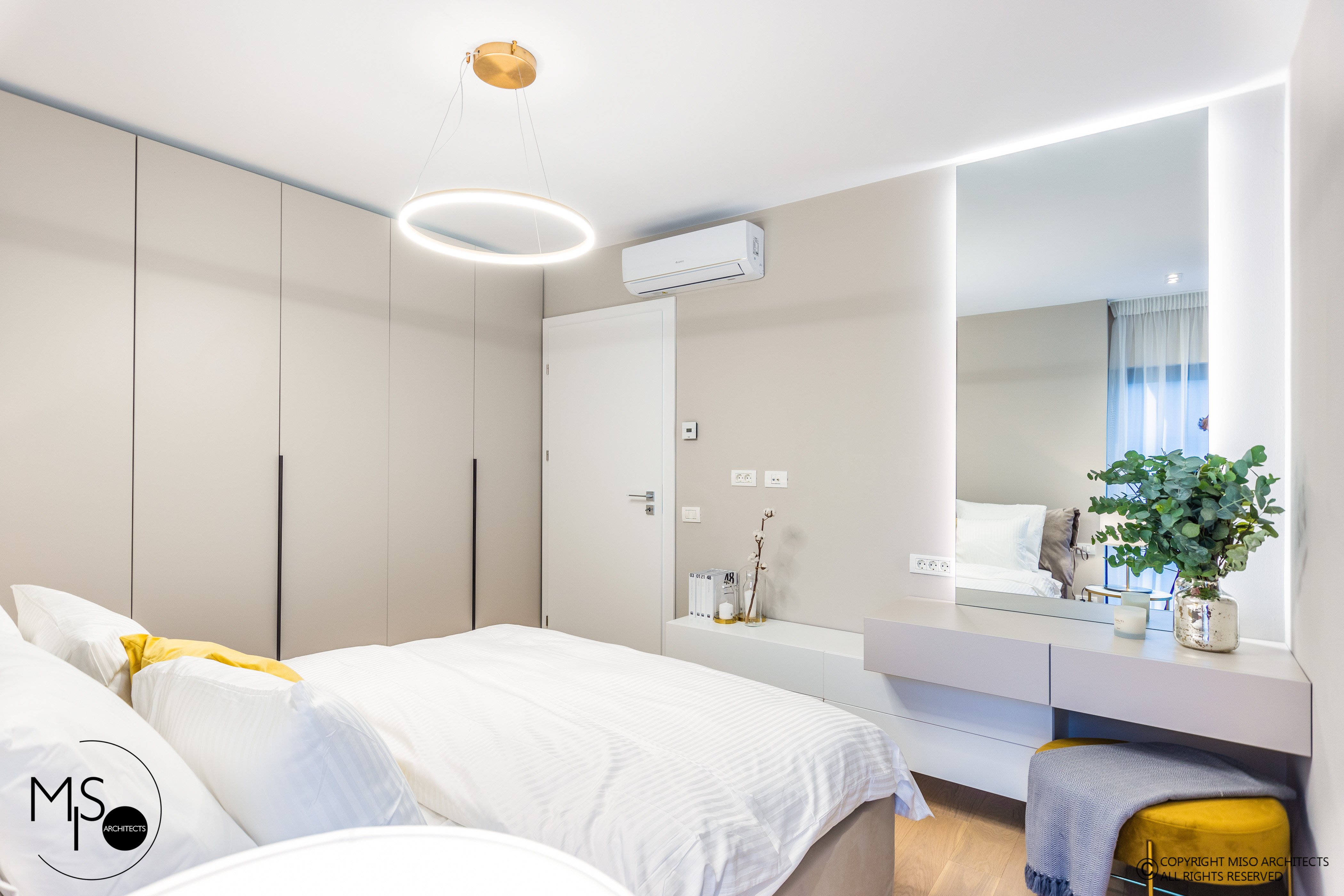 Miso Architects丨公寓丨黄色喜悦丨Yellow Delight-14