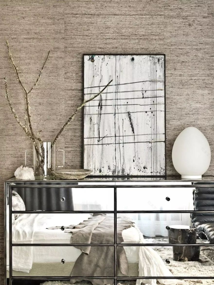 高级黑的艺术 | 芝加哥设计工作室的精致家居-101