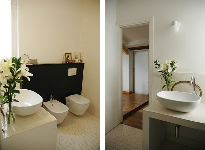 历史中心 90 平米阁楼公寓,舒适休闲风格,露台俯瞰热那亚古城-9