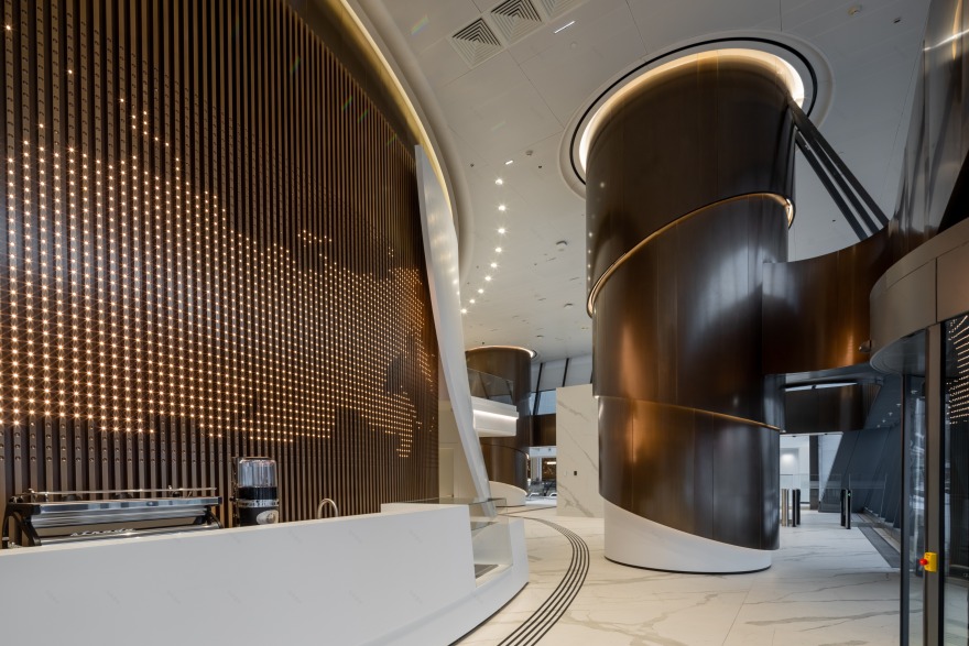 莫斯科 Evolution Tower 智能 LED 照明设计-3