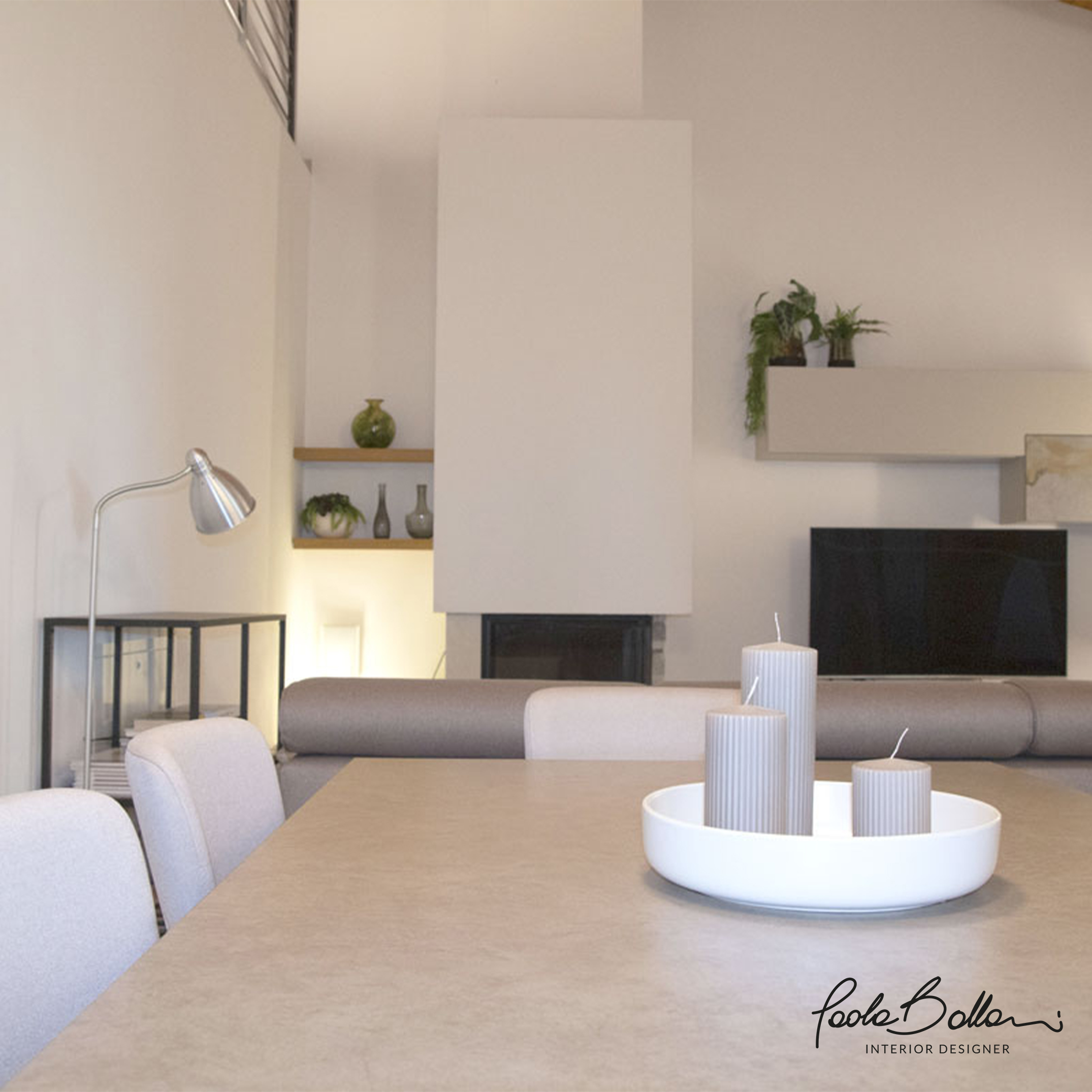 意大利私人别墅客厅设计-0