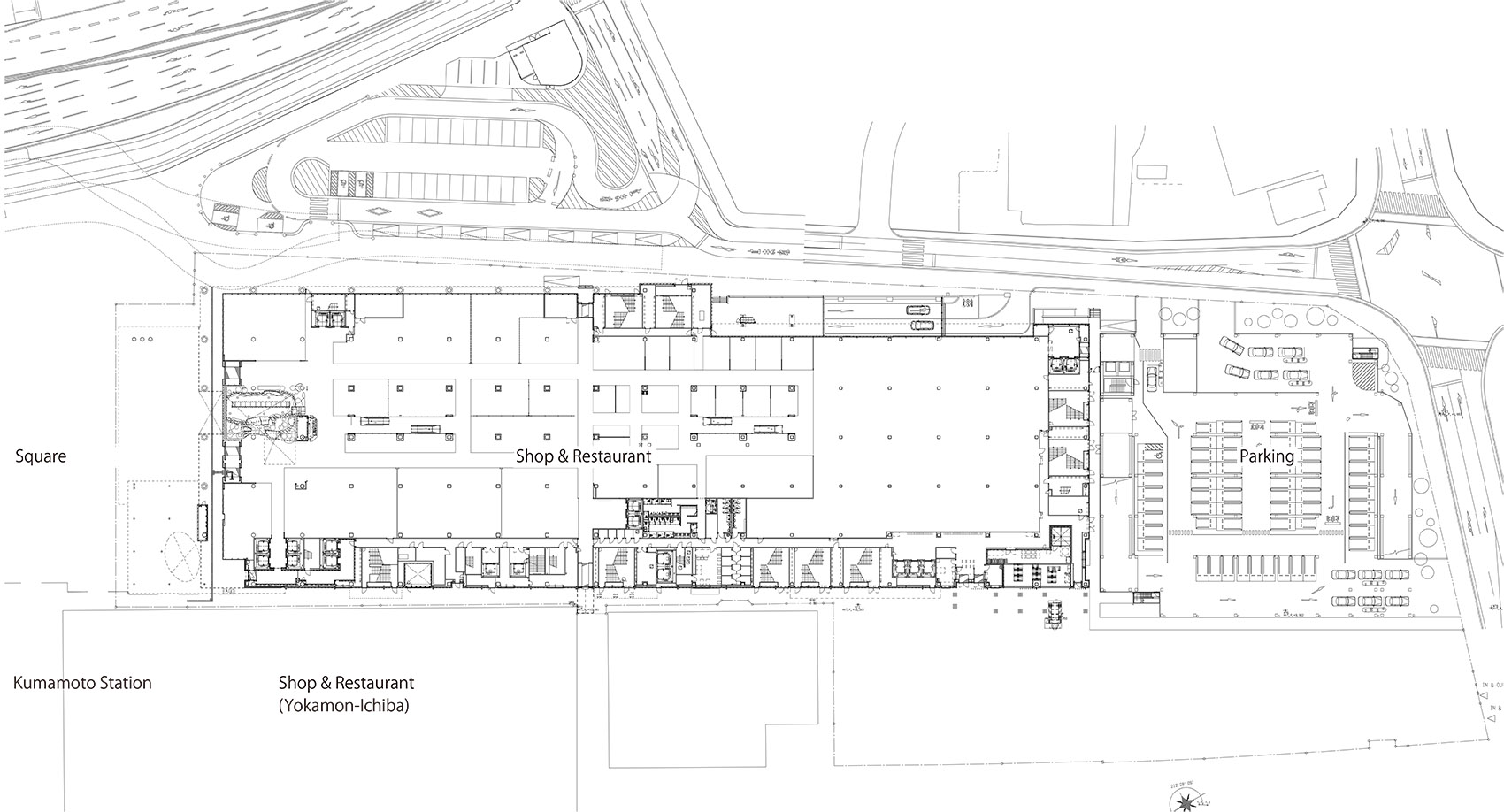 日本熊本车站大楼丨株式会社日建设计-77