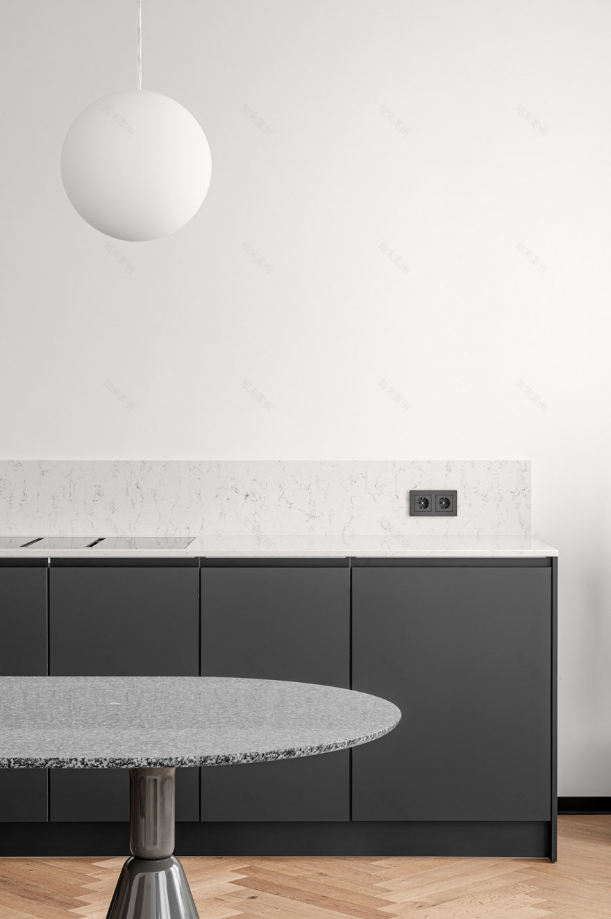 乌克兰极简公寓设计丨乌克兰基辅丨apt. 196 Design-4