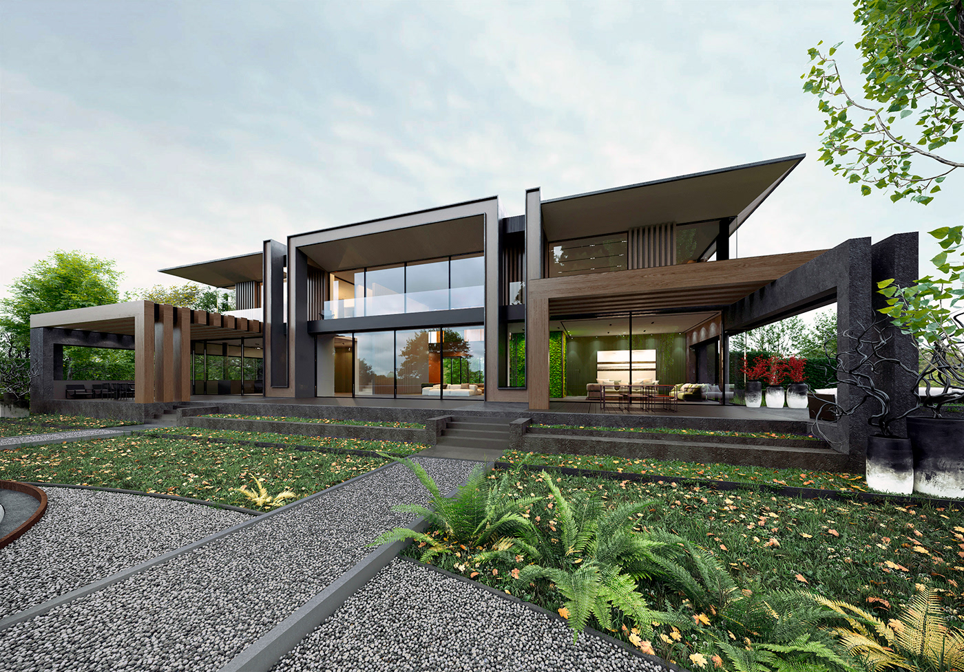 ALEXANDER ZHIDKOV ARCHITECT丨别墅建筑丨Villa in Meerbusch, Düsseldorf-2