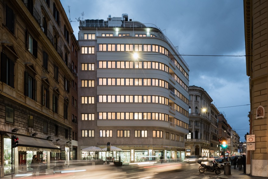 罗马历史建筑翻新 · 九层小楼的宜居转变-0