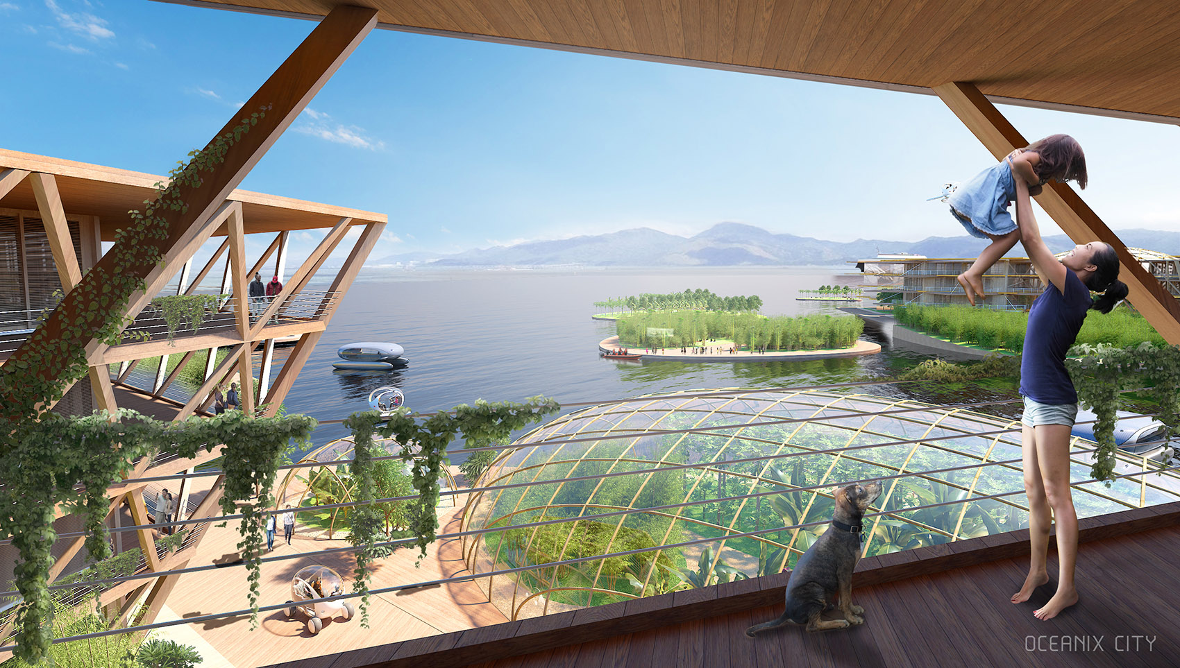 “Oceanix City”漂浮城市/全球第一个弹性化的、可持续发展的漂浮社区-11