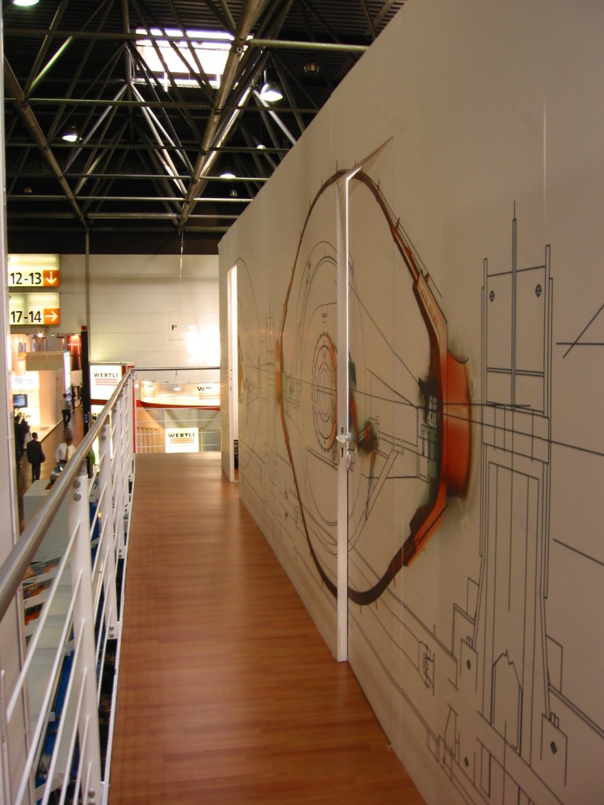 2006 年德国杜塞尔多夫国际线缆及金属线材工业展览会上,Mario Frigerio Spa 的展台设计-9