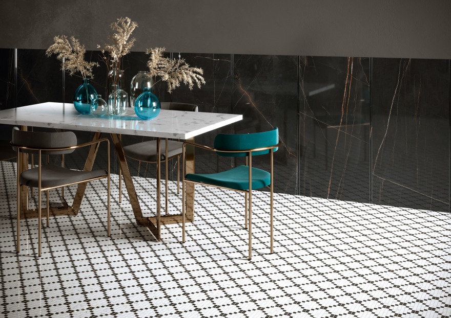 华贵大理石 | Herberia Ceramica 平层设计-7