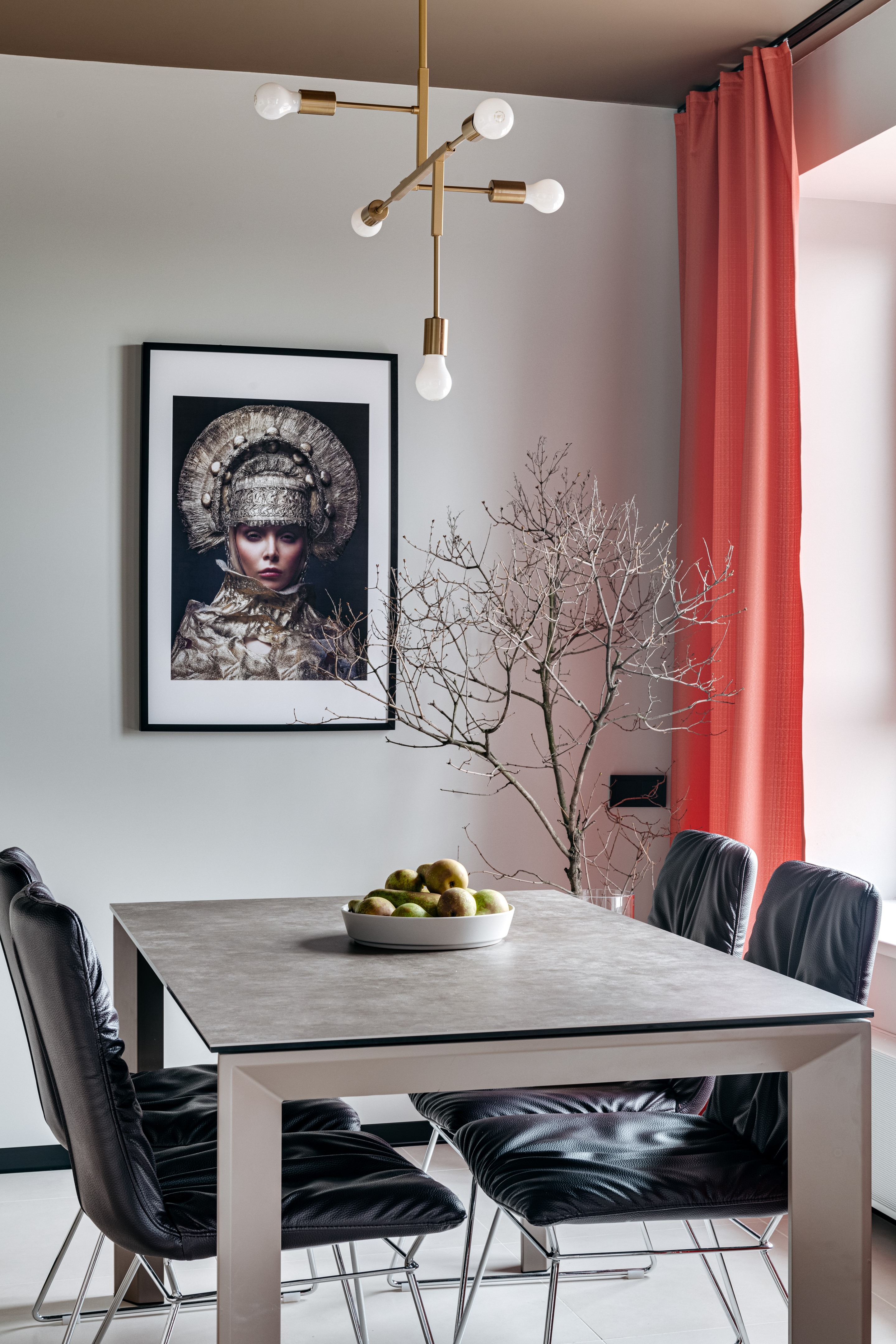 俄罗斯风格公寓设计-0