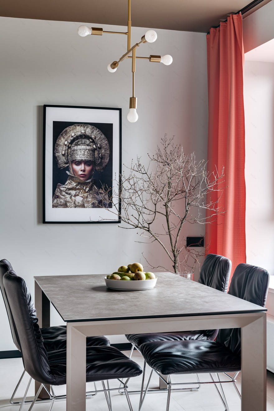 俄罗斯风格公寓设计-0