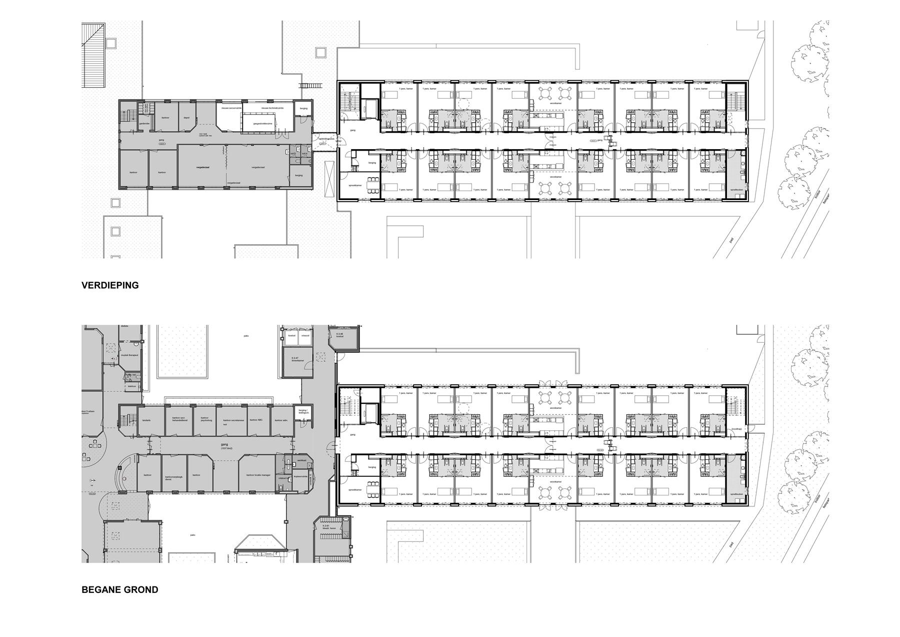 Verheij Architecten丨养老院丨expansion and renovation nursing home 'De Zeven Bronnen' Maastricht (NL)-11