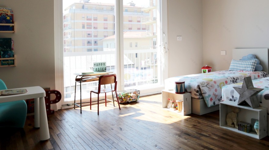 六十年代公寓的现代复古变身-16