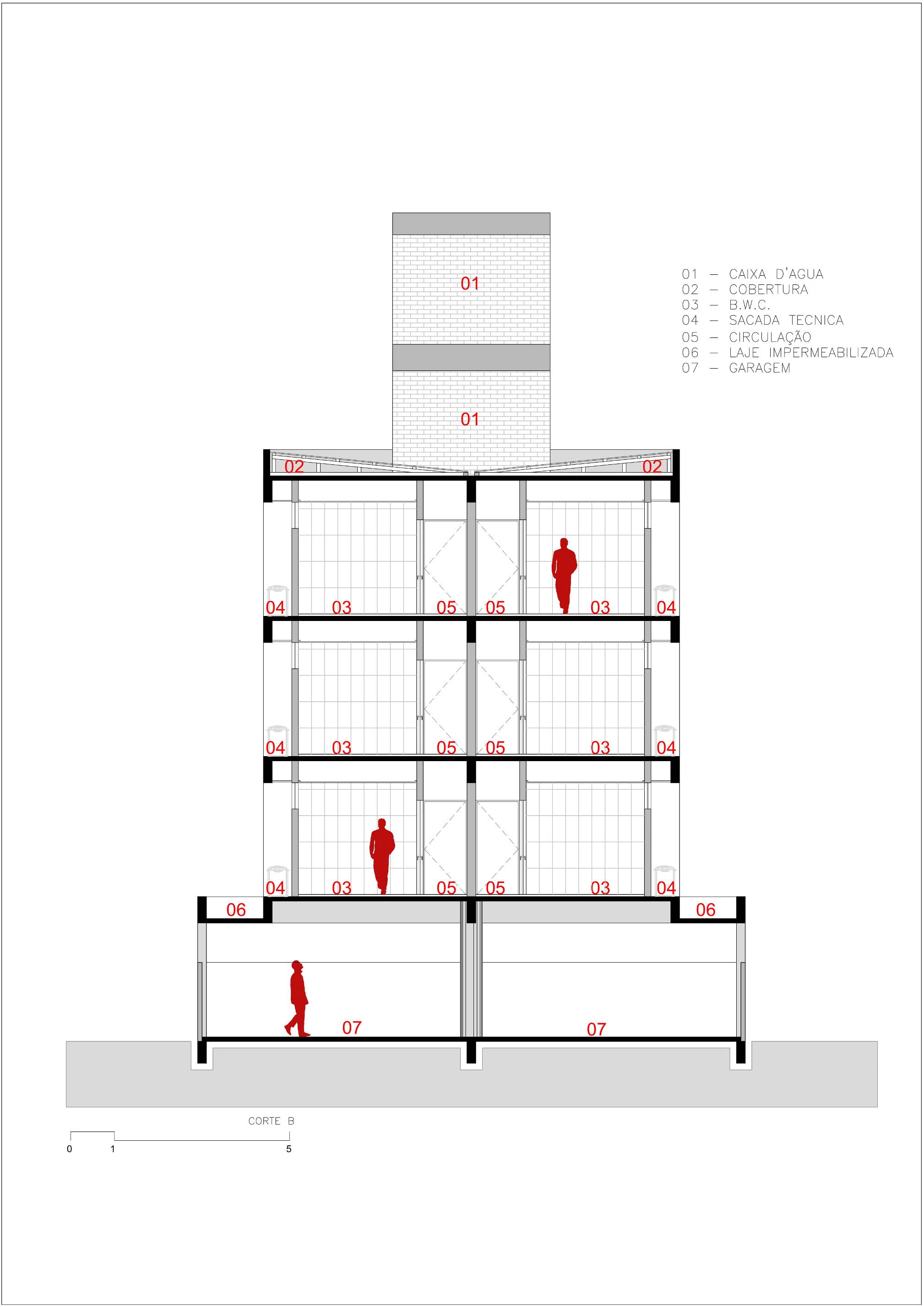 巴西海滨公寓建筑 H1-47