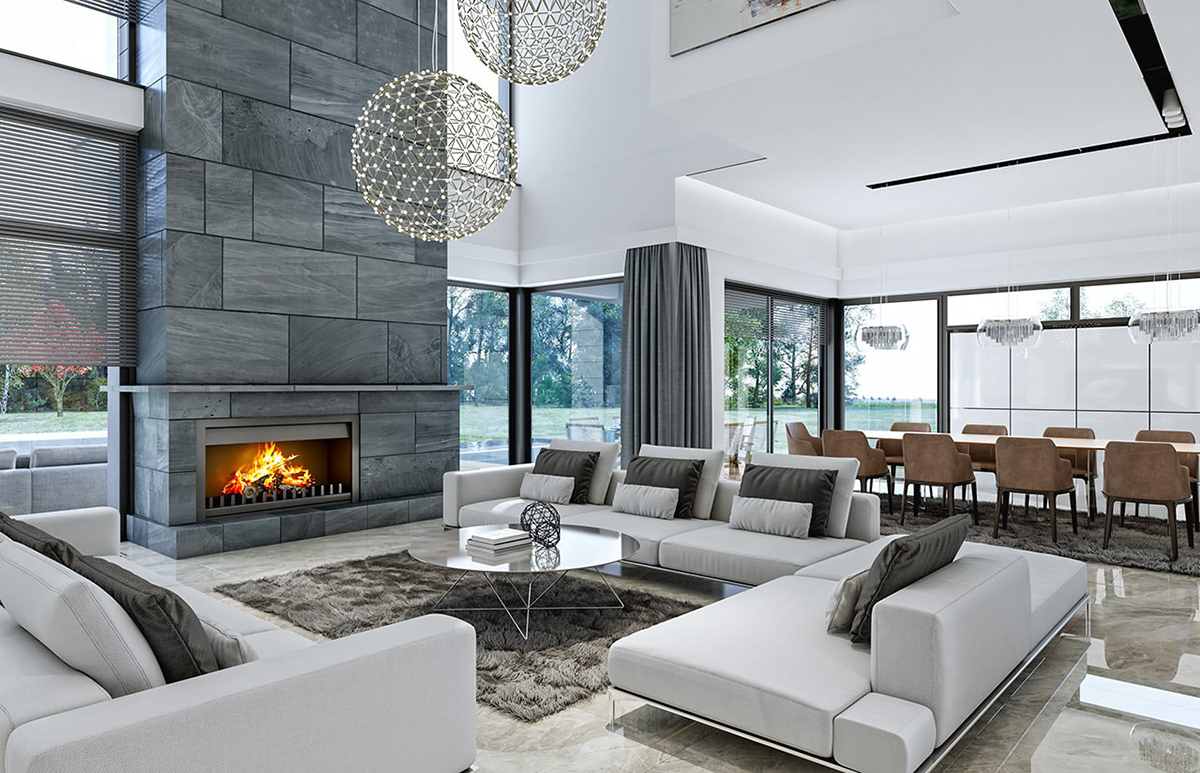 MG Projekt丨别墅建筑丨Projekt domu Rezydencja Floryda 2-8