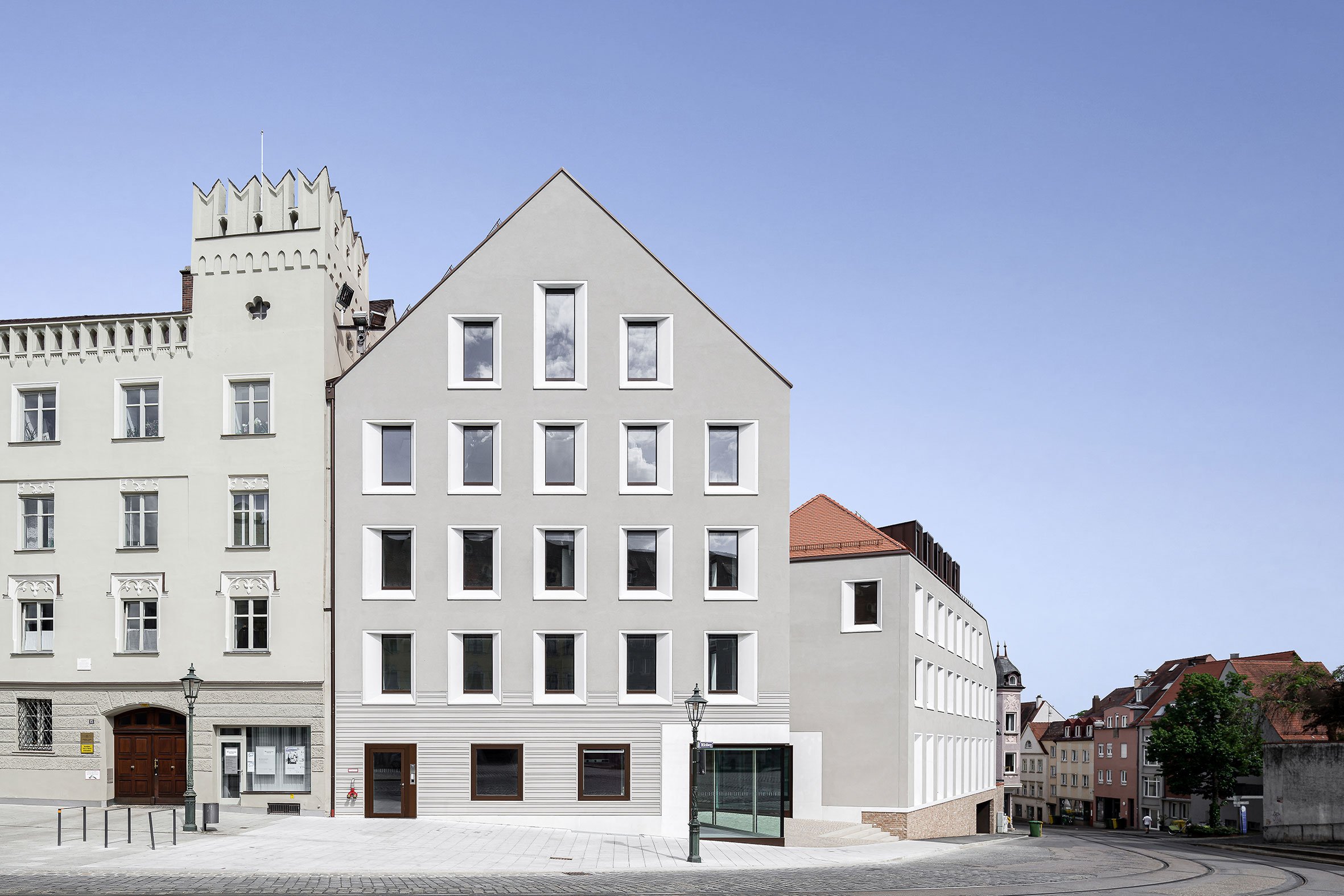 Staab Architekten丨办公建筑丨Evangelical center Ulrichseck Augsburg-0