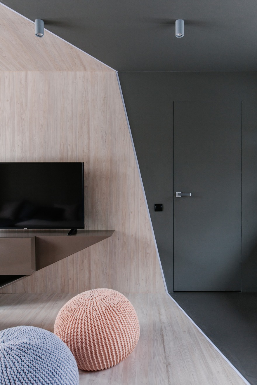 迷你空间大变奏 | 20 平米客厅的巧妙分区设计-14