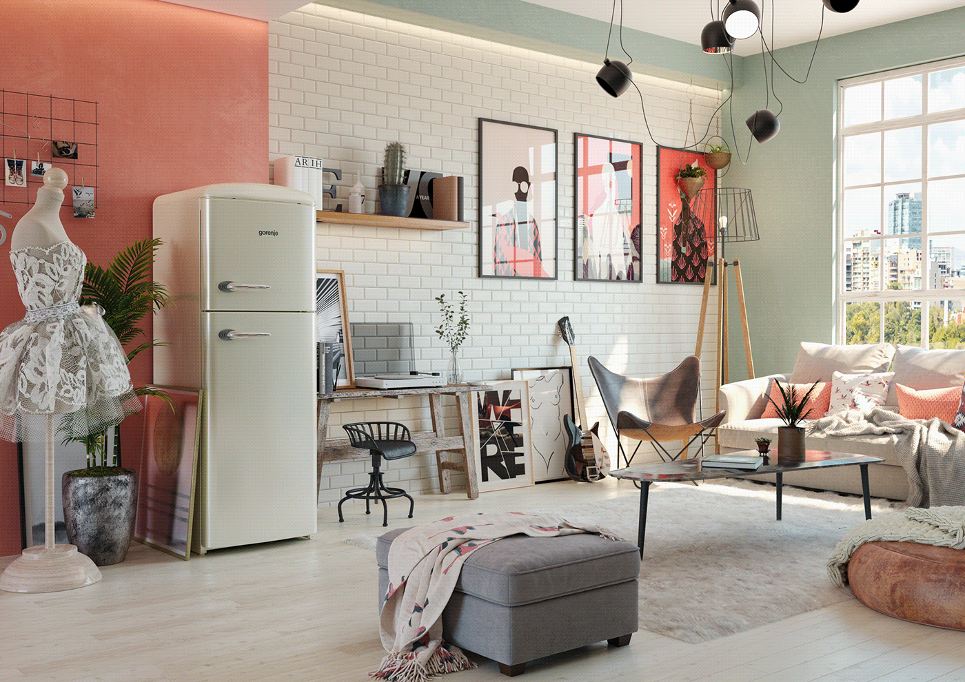 潘通 2019 年度色“活珊瑚”在品牌设计中的应用-9