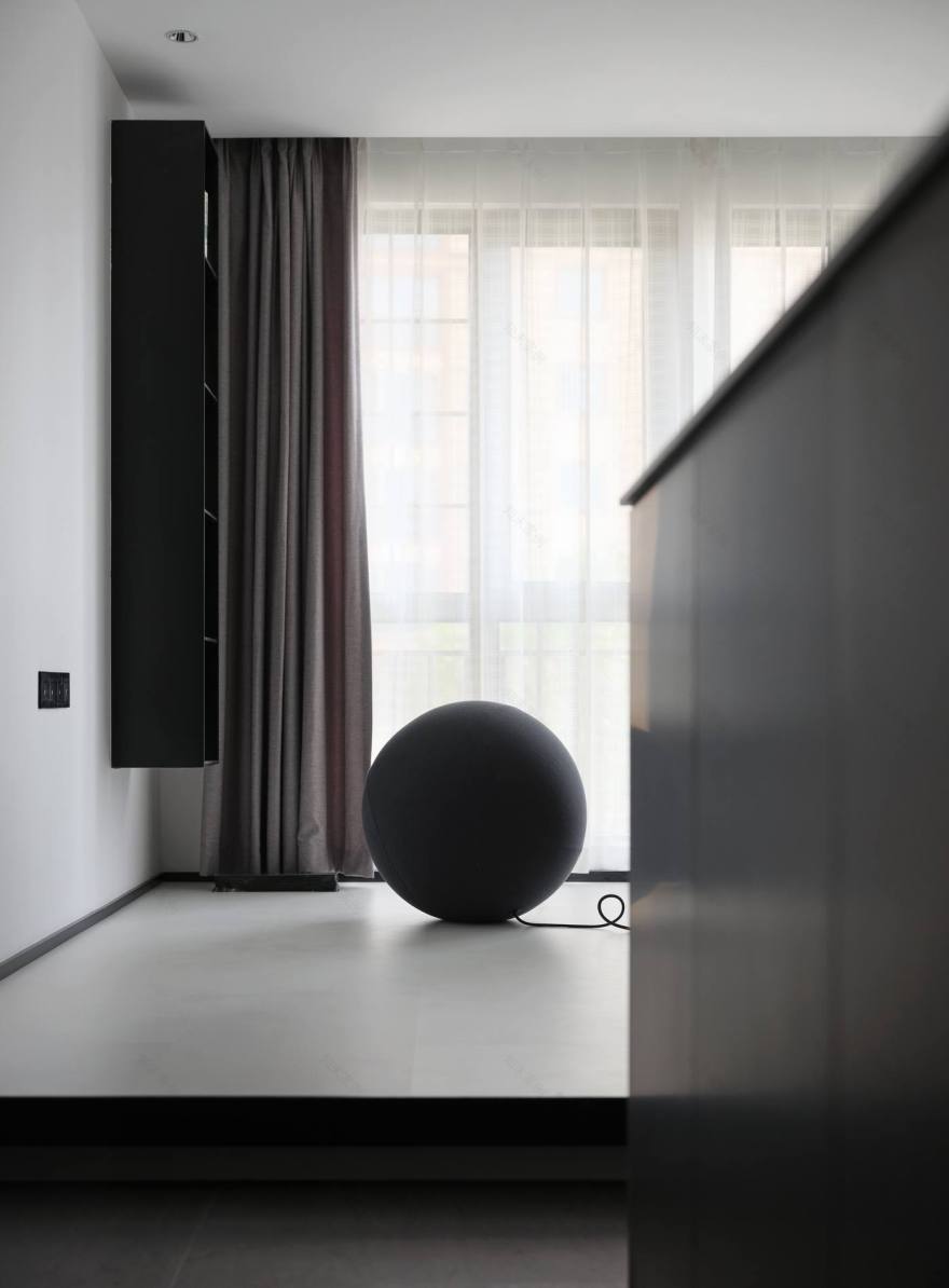 独居时光,编织一个人的梦——沈健 90 平米自由无拘束空间设计-32