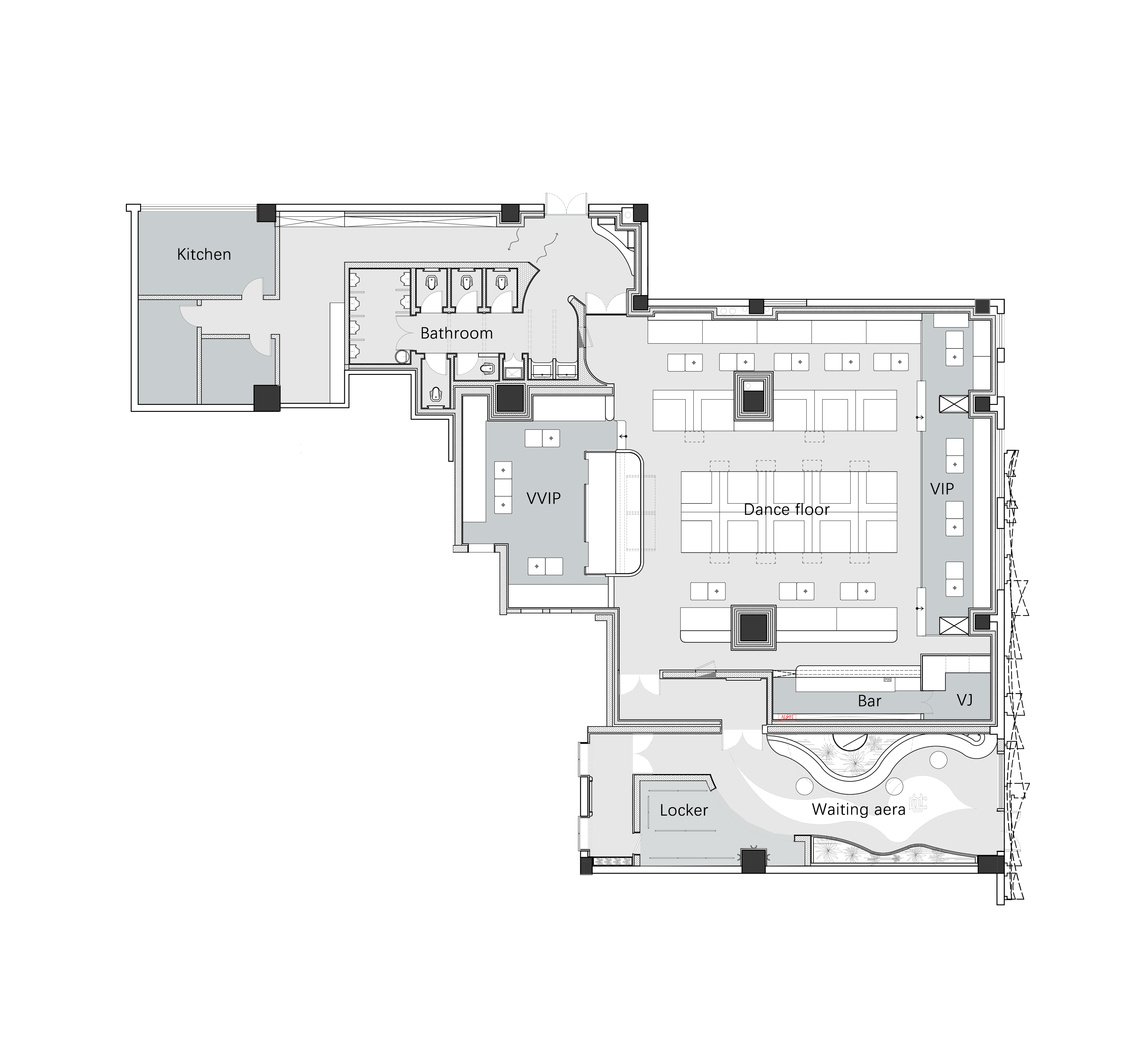 RACE CLUB 室内设计丨中国杭州丨J.H Architecture Studio-20