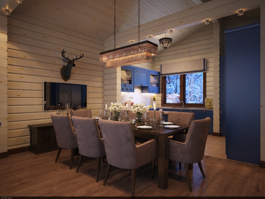 乡村木质调现代家居设计,尽显自然温馨-5