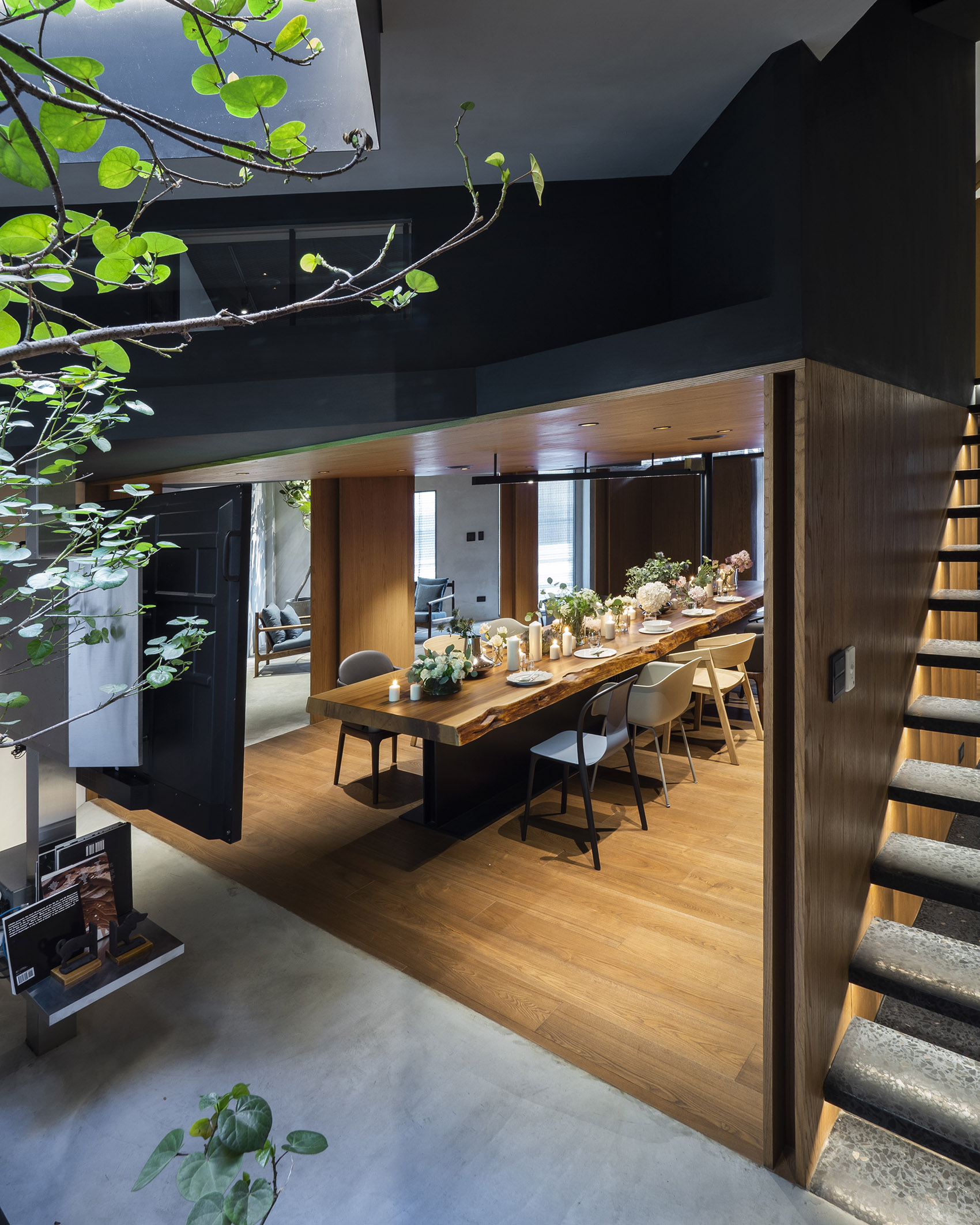 45度 &  私人厨房和酒吧设计，台北/是室内也是室外，是飨宴也是实验-55
