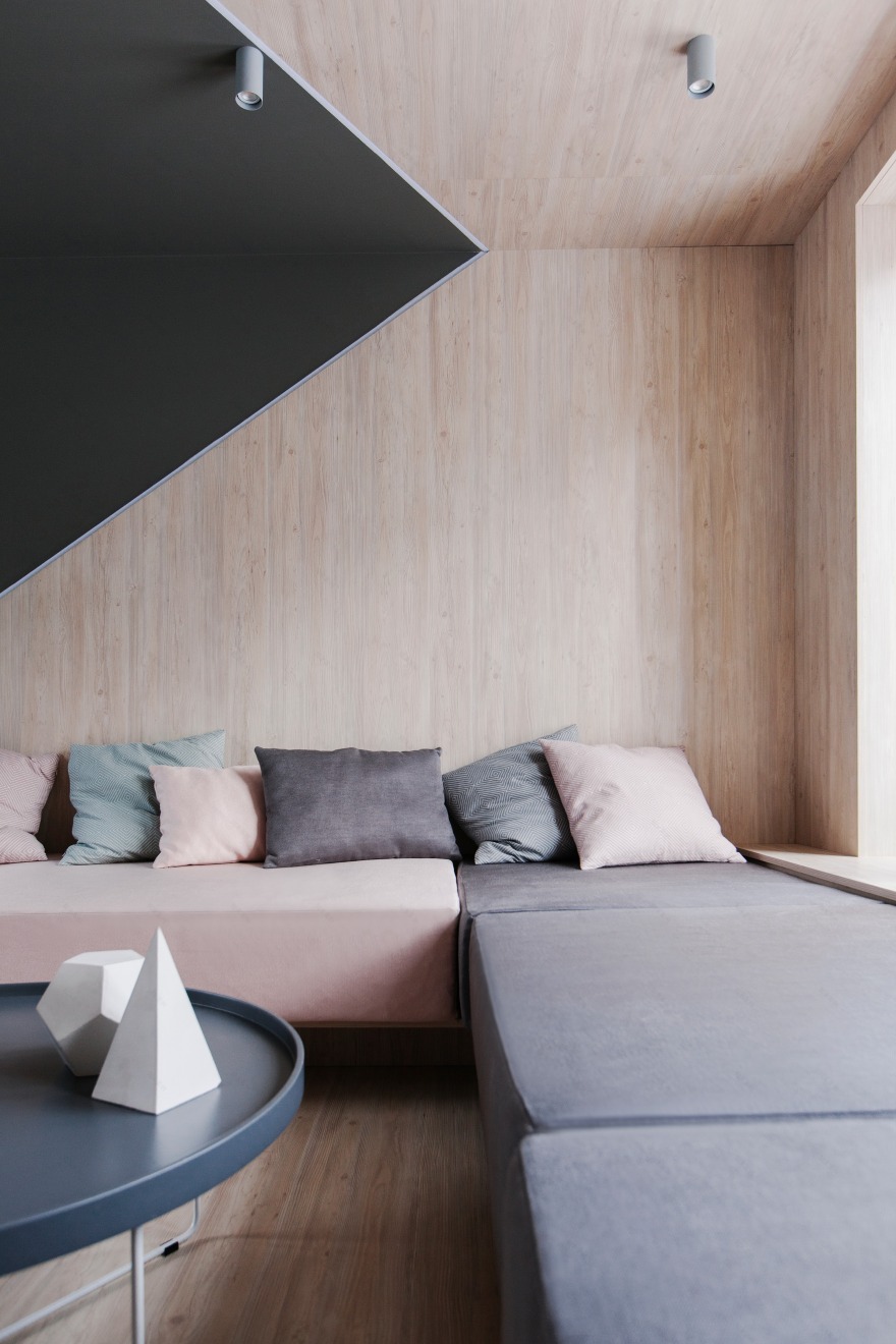 迷你空间大变奏 | 20 平米客厅的巧妙分区设计-9