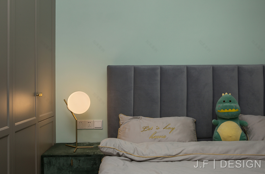 《Invariability》蓝色轻奢空间,浪漫满屋-20