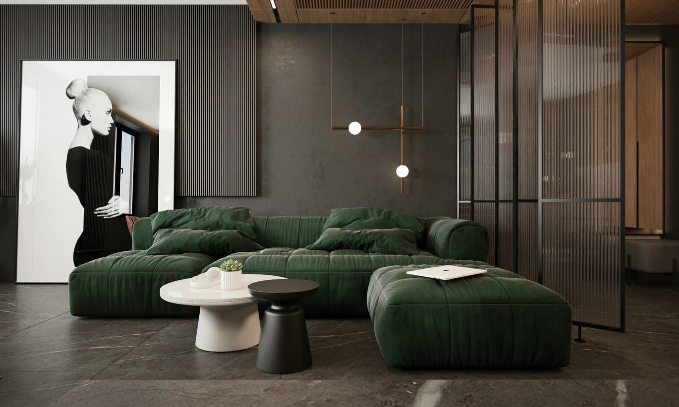 深色系的雅致空间-12