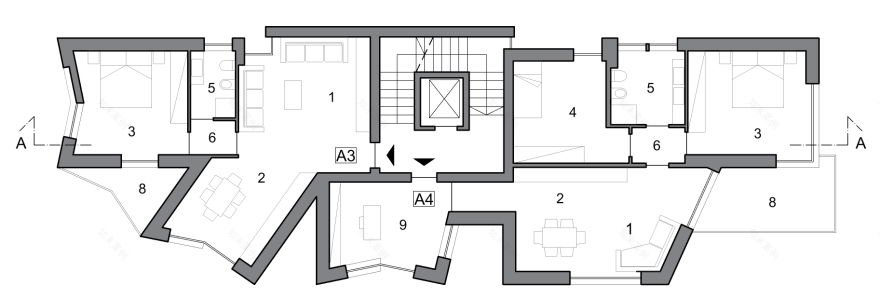 意大利小镇别墅,传统与现代的完美融合-13