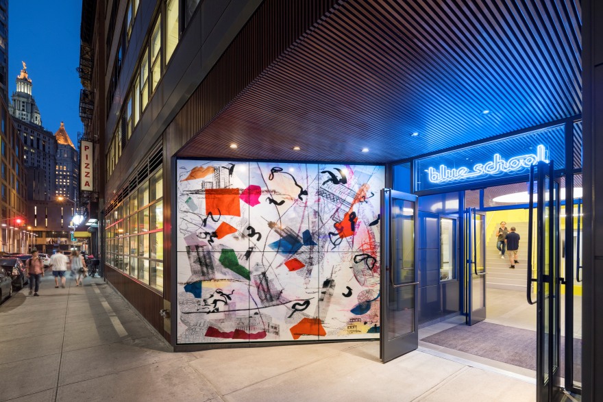 Rockwell Group丨Blue School Middle School-0