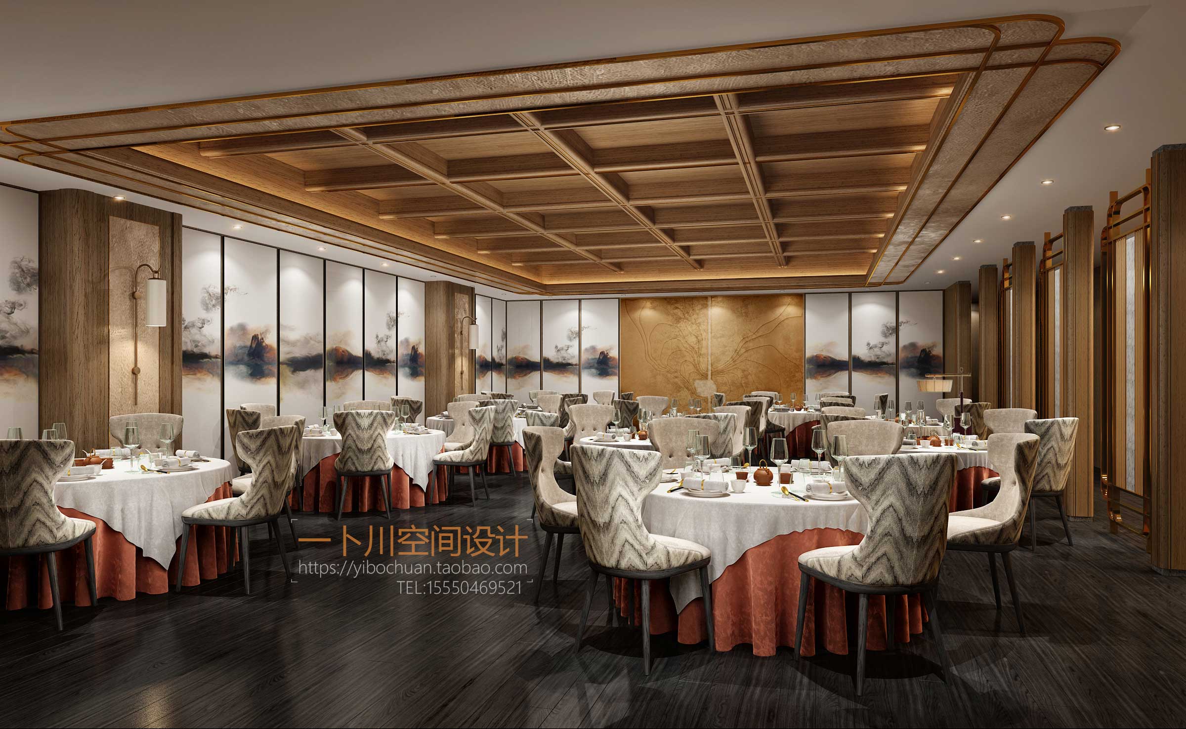 商业餐饮宴会空间-1
