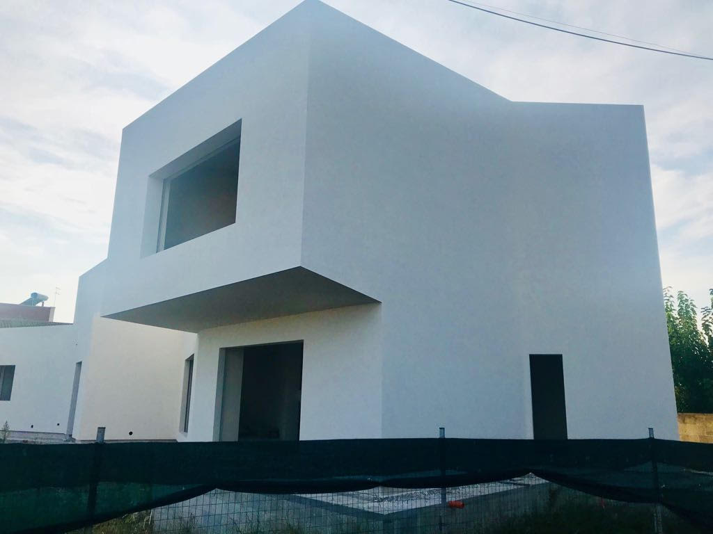 线性白建筑 | 家庭住宅的简约之美-18