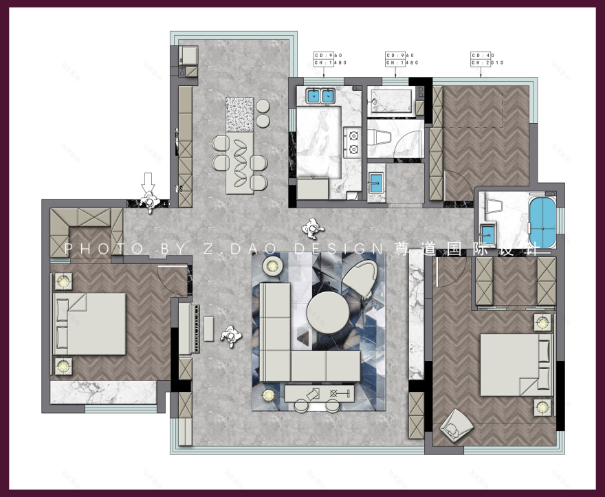 合肥御璟江山现代简约风,国际视野下的宁静空间-25