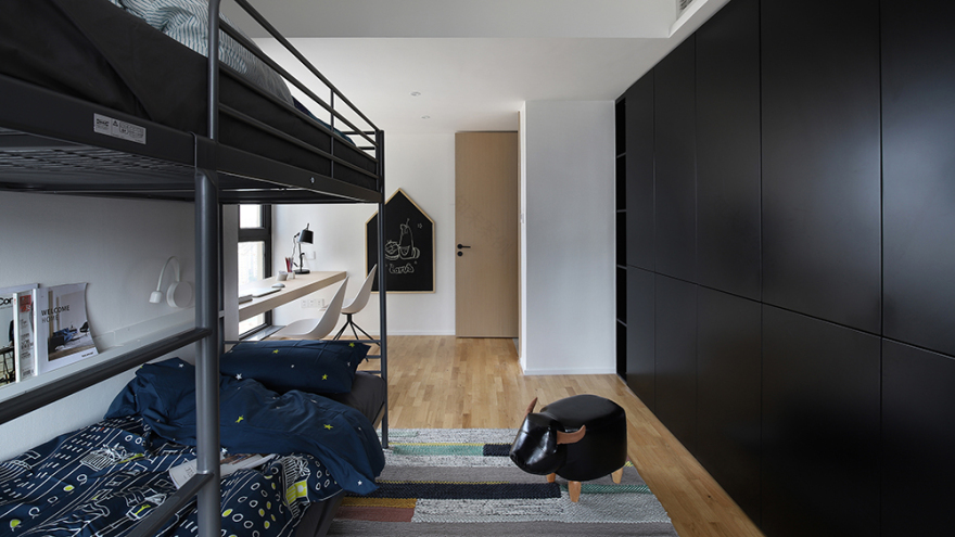 极简现代都市生活 | 金钟的 160 平私宅设计-38