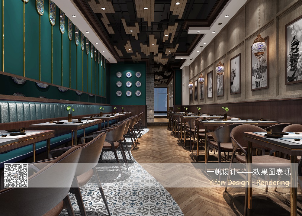 一帆深化———餐饮空间表现案例展示-8