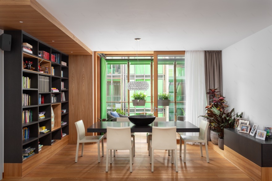 意大利灰色橡木别墅,打造一体化空间-6