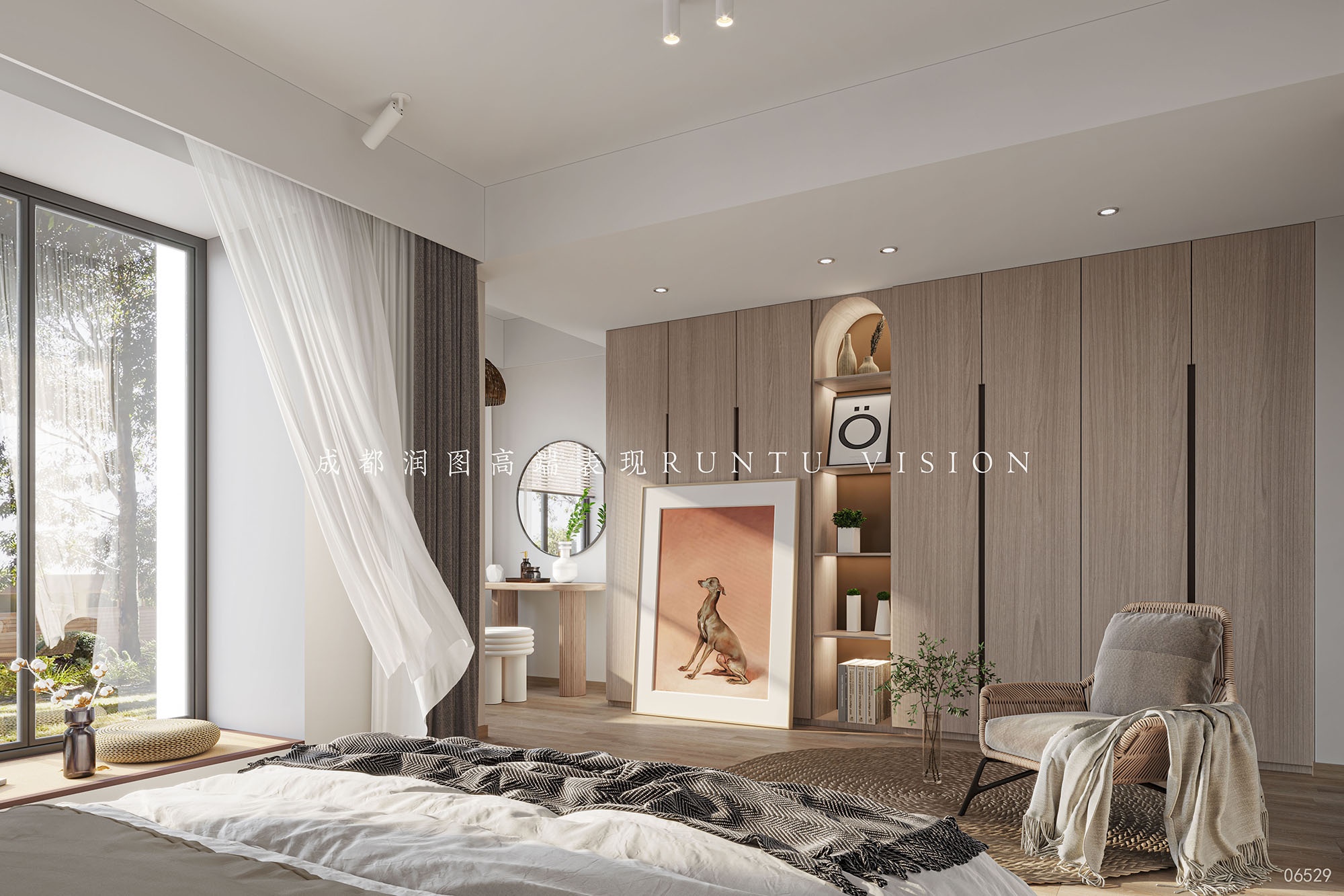 金色稻田家装设计丨中国成都丨润图设计-21