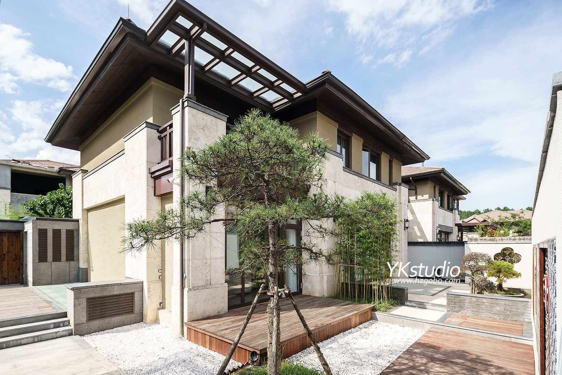 新中式风格别墅-0