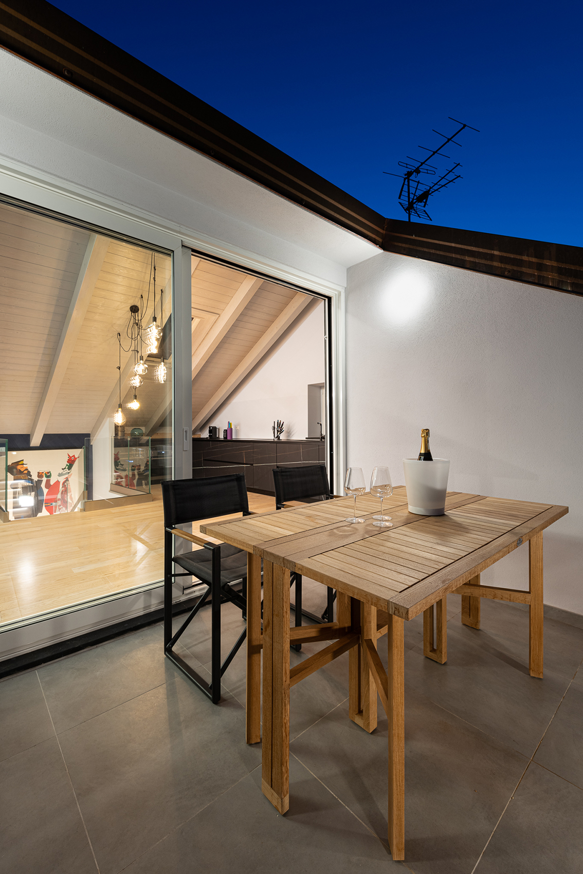 海之屋·意大利蓝色海洋风格顶层公寓-10