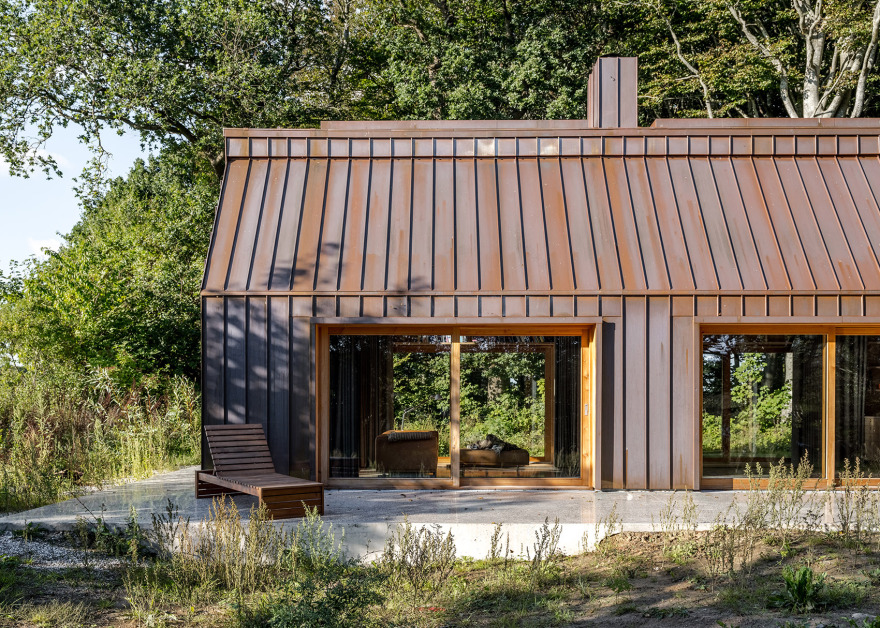 丹麦森林中的作家之家丨SLETH事务所-10