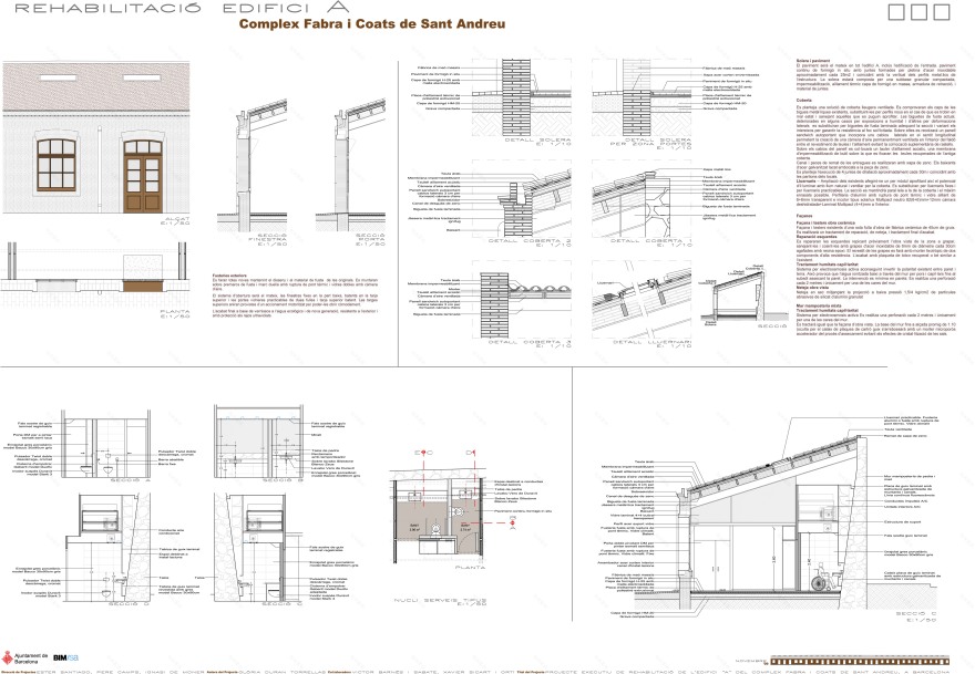 修复“A”建筑,展现百年砖墙风采——巴塞罗那 Fabra i Coats 综合体-8