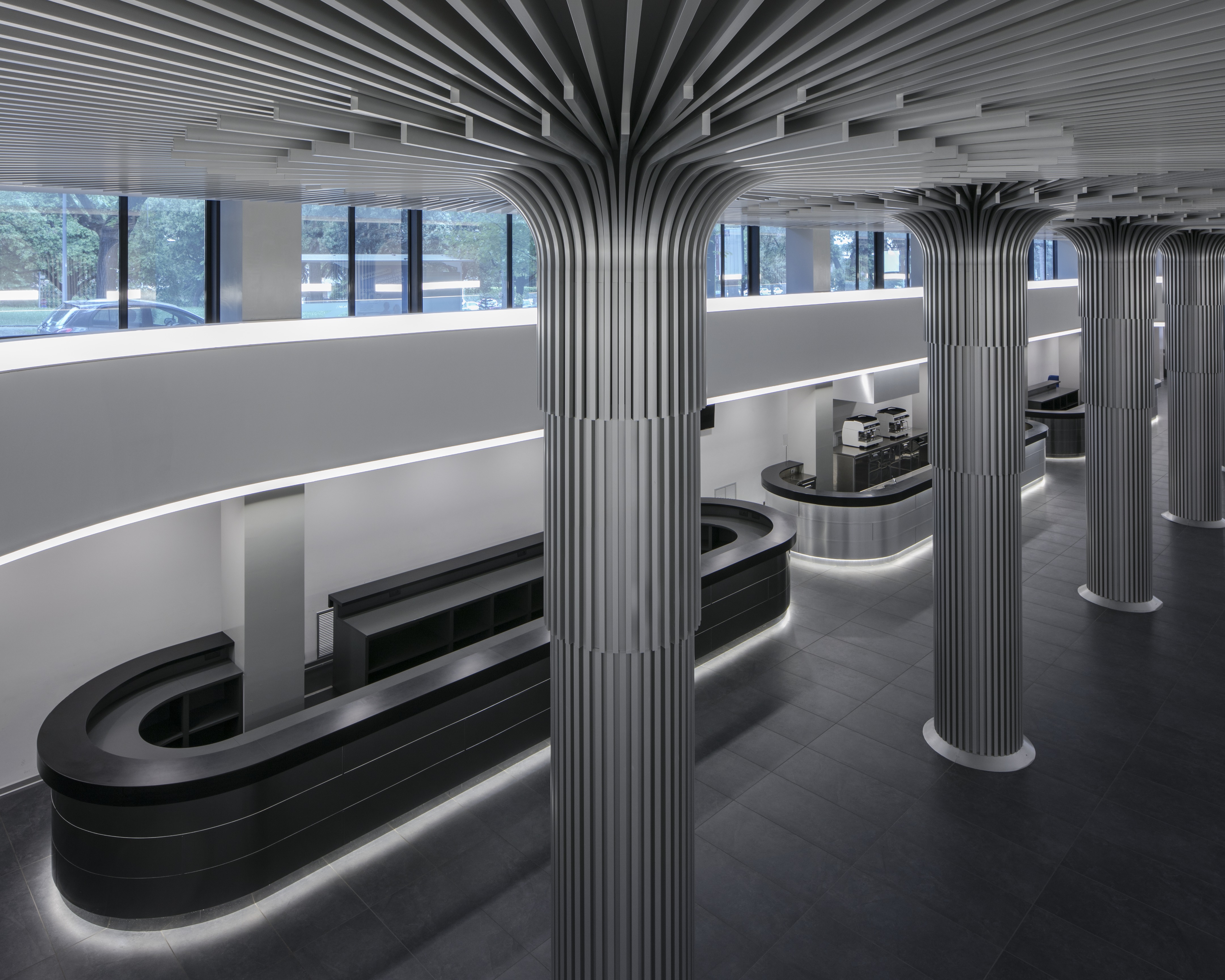 罗马技术大厅翻新 · 现代风格与先进技术的完美融合-5