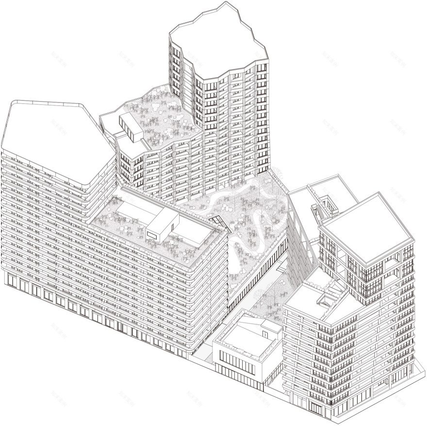巴黎 Clichy-Batignolles 社区文化中心-20